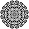 Asana Mandala Embossing 12 x 12 Stencil | FS025 by Designer Stencils |